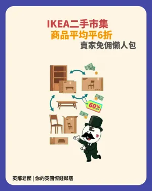 IKEA 英國官方二手市集登場！商品平均平 6 折、賣家免佣懶人包