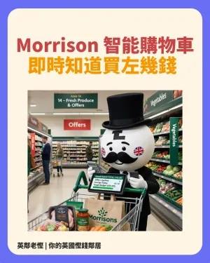Morrisons 引入 Caper AI 購物車！自動磅重＋即時計價重點一次過睇